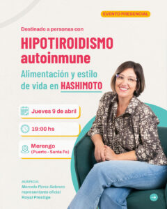 Evento presencial: Hashimoto — Inscripciones cerradas