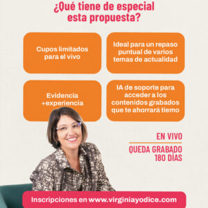 7/11. 9-12hs Actualización para profesionales: La nutrición que tu consulta pide