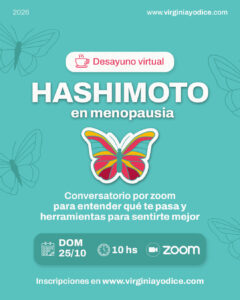 Hashimoto en menopausia - Desayuno virtual